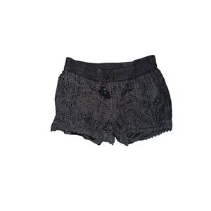 Wonder nation, girls, kids, black knit lined shorts size 7/8